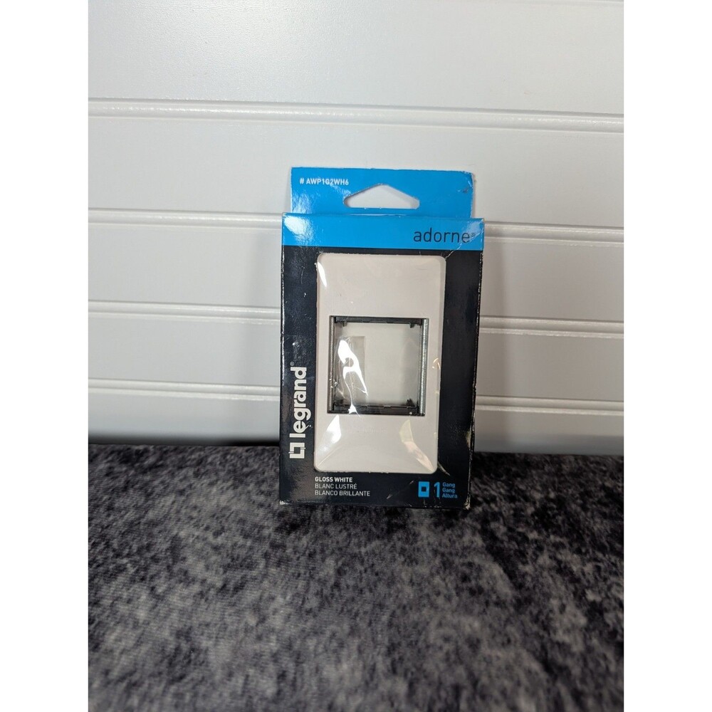 Adorne P/N 311007 Legrand Wall Plate Cover NOB
